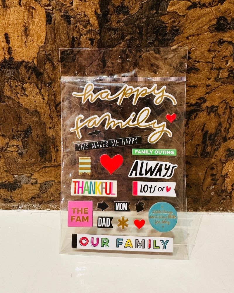 Family sticker - H