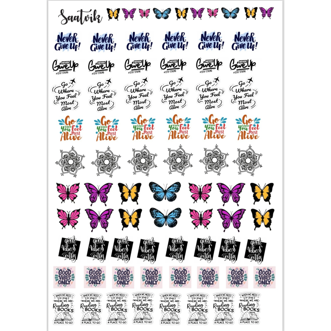 Customise A4 Sticker Sheet