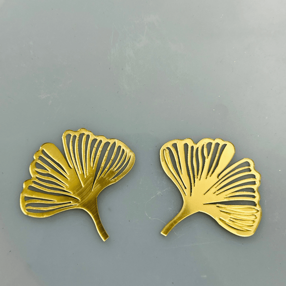 Acrylic Ginkgo Leaf 3"x3"