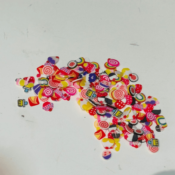 Candy polymer chips