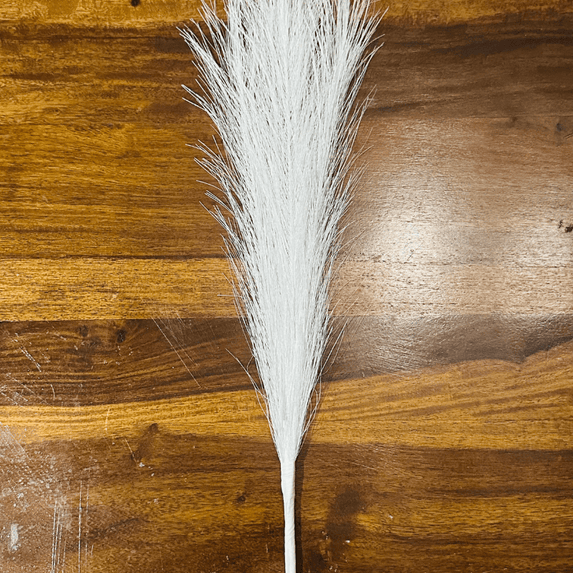 White Shimmer Feather Bunch