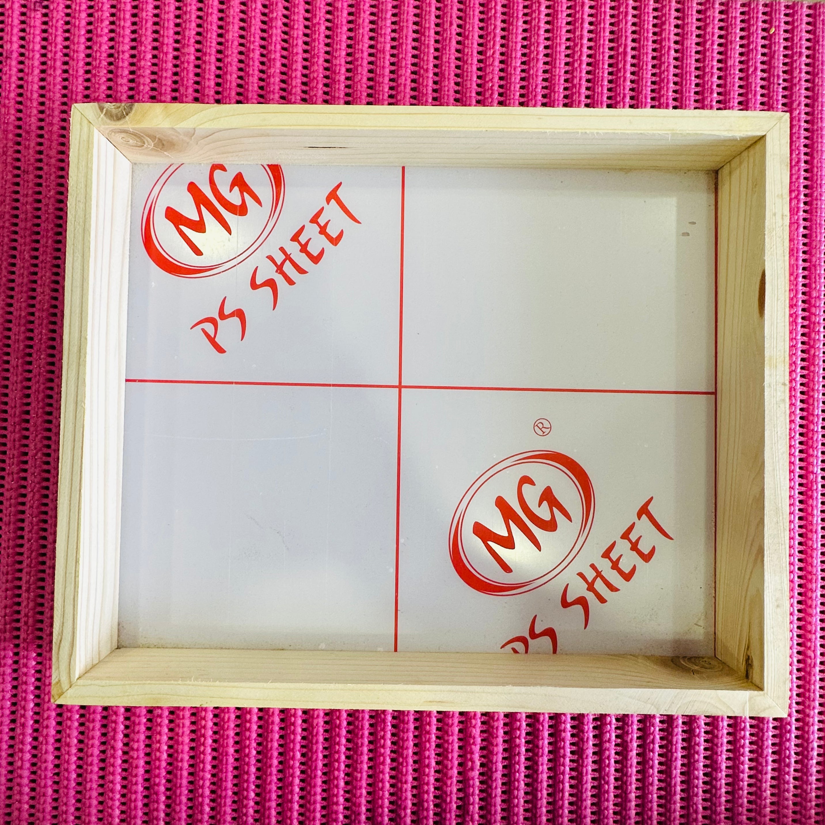 Wooden Acrylic Tray 10x12