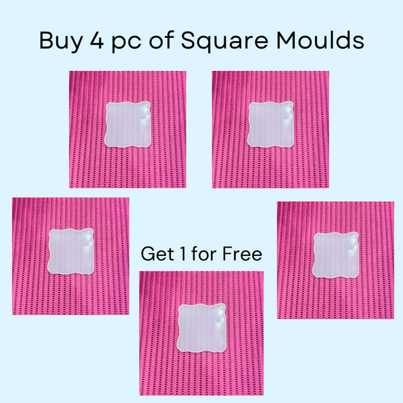 Square Agate Mould Combo