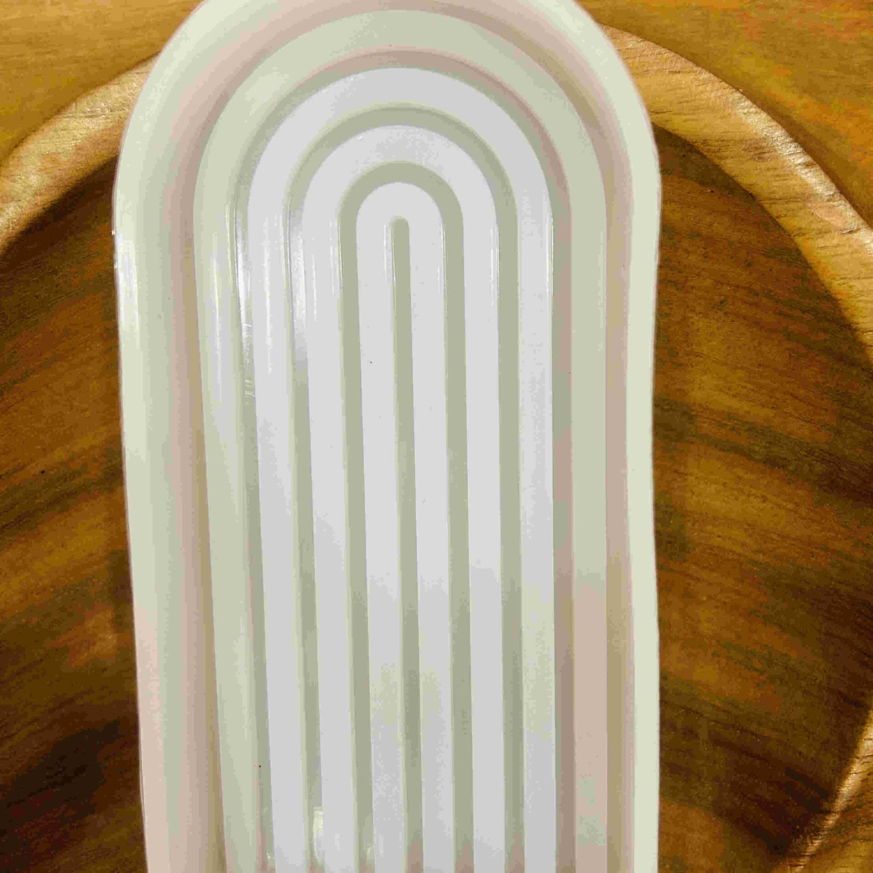 Semi Oval Candle Mould