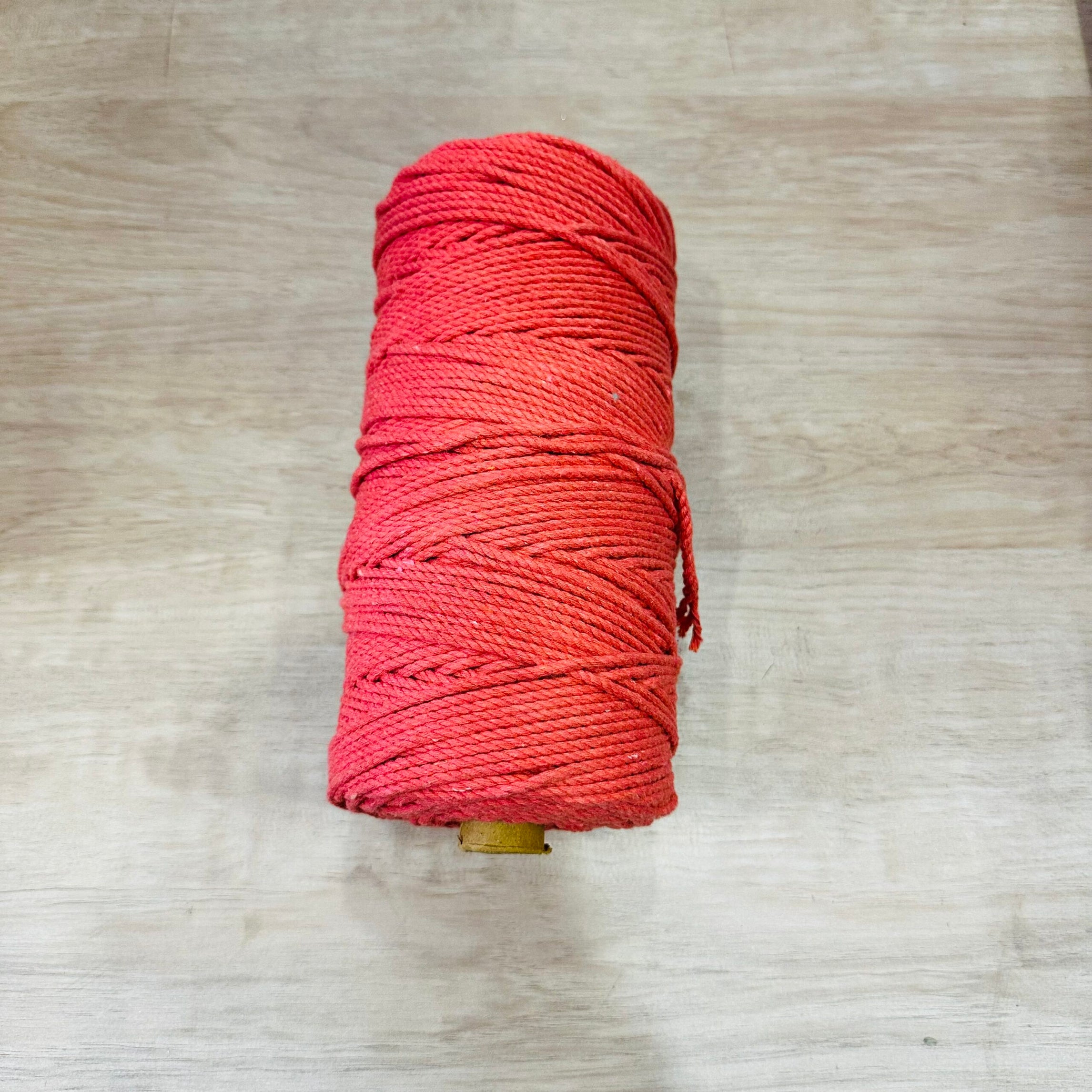 3 mm rust Macrame thread