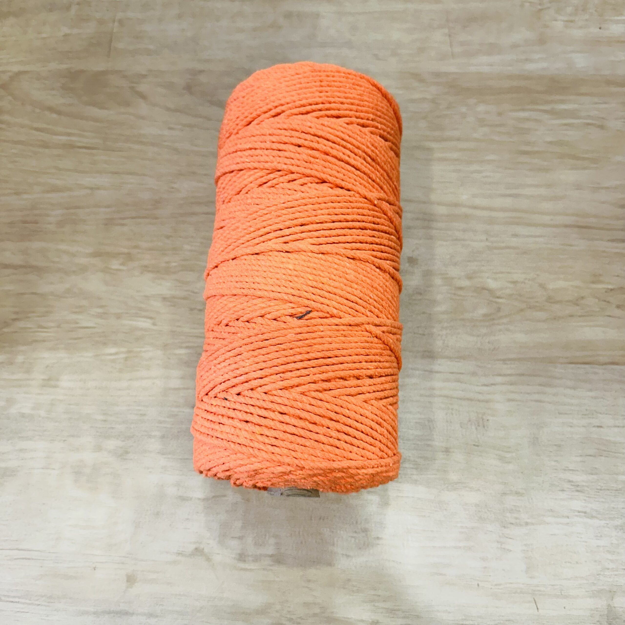 3 mm orange Macrame thread