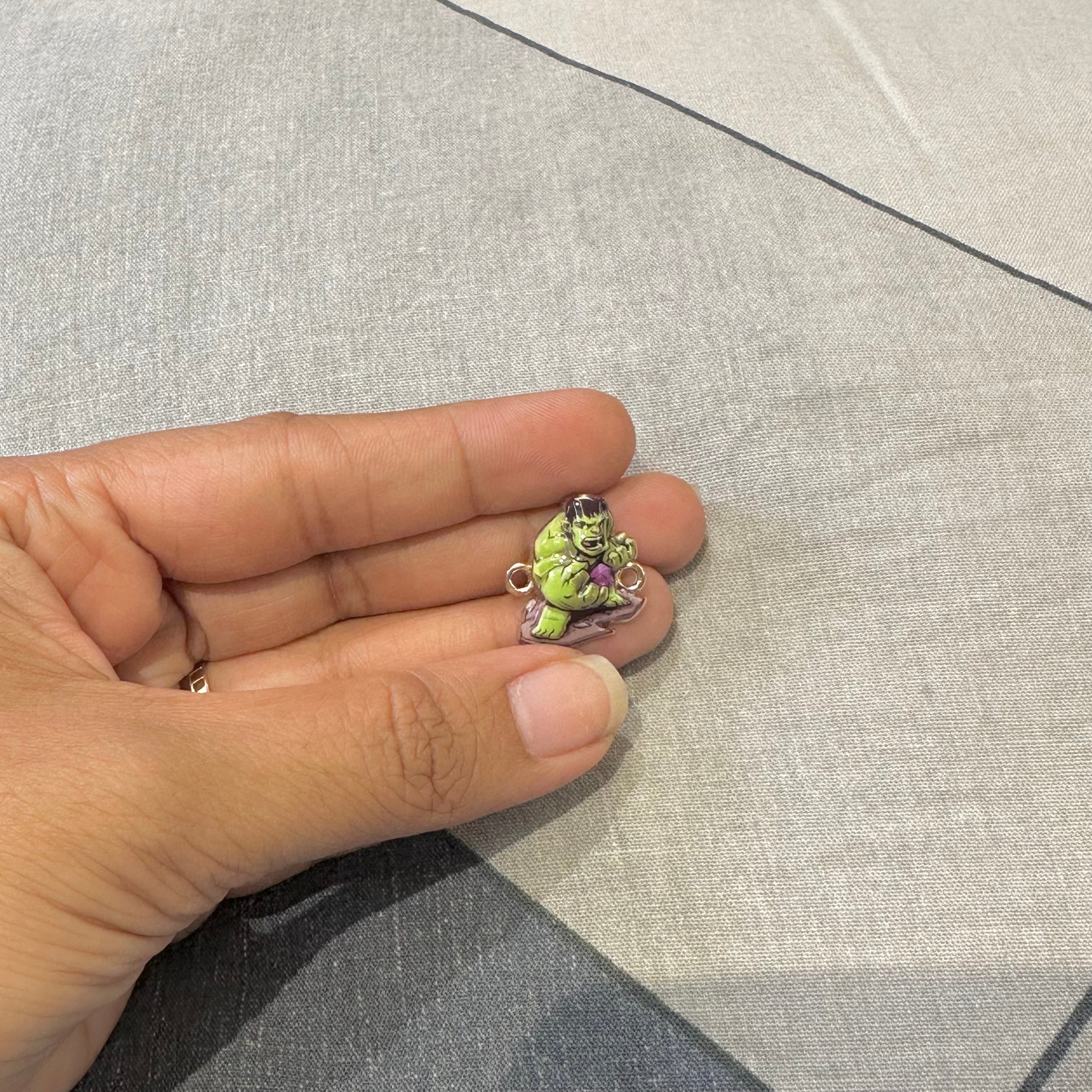 3D Hulk Cartoon Rakhi Charm