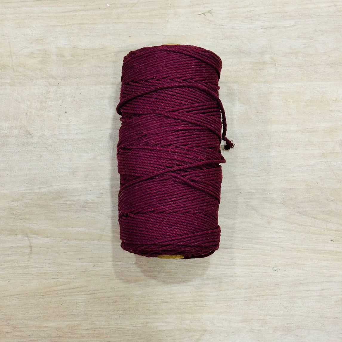 3 mm wine Macrame thread