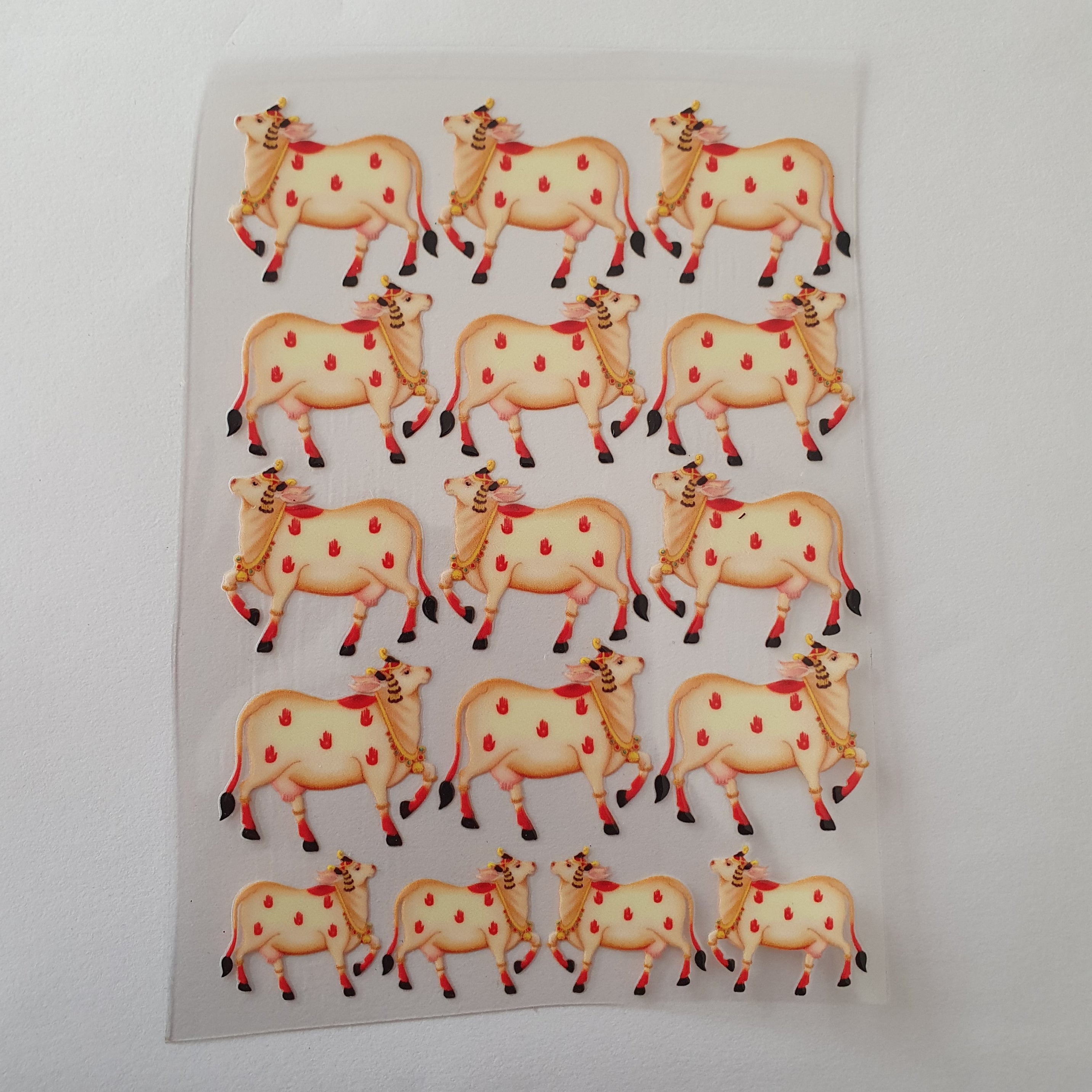 Multi Cow Dtf stickers