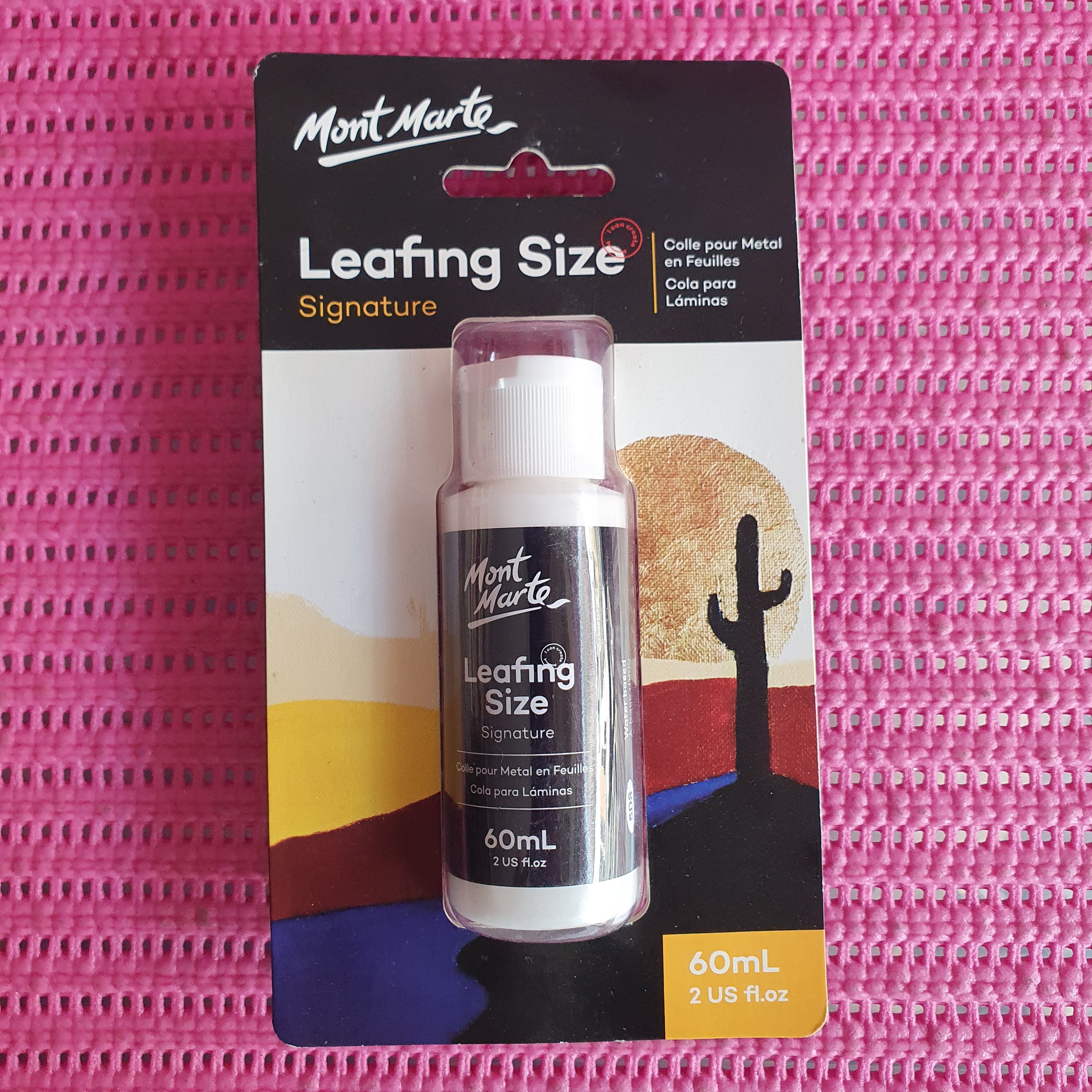 Mont marte leafing size