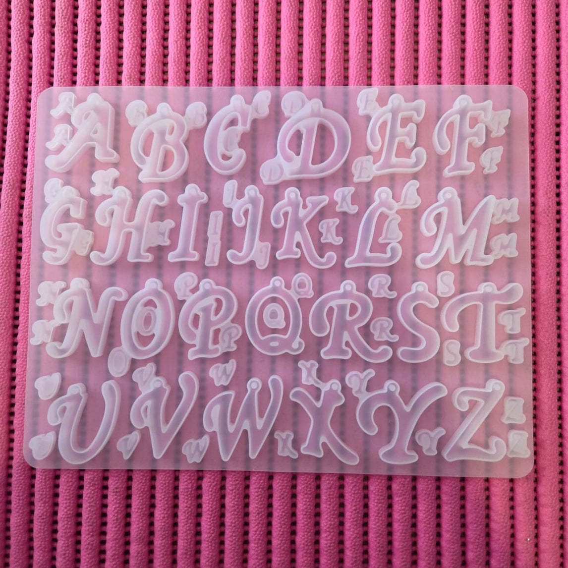 78" Cavity Alphabet Letter Mould