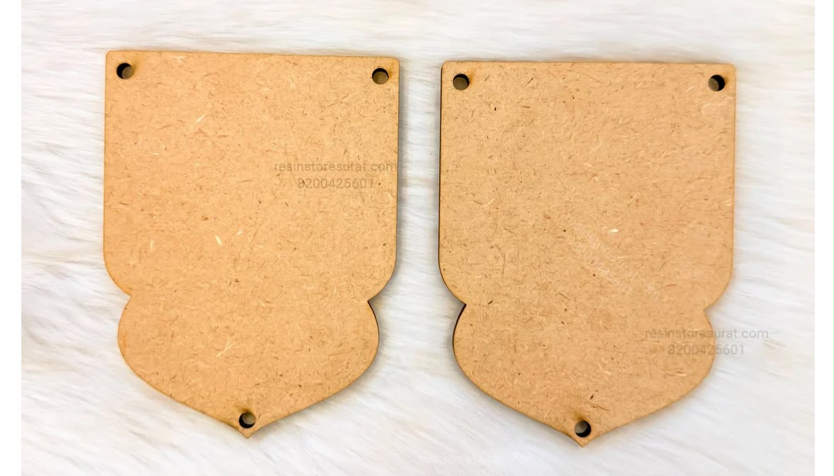 MDF Base For Shubh labh And Toran
