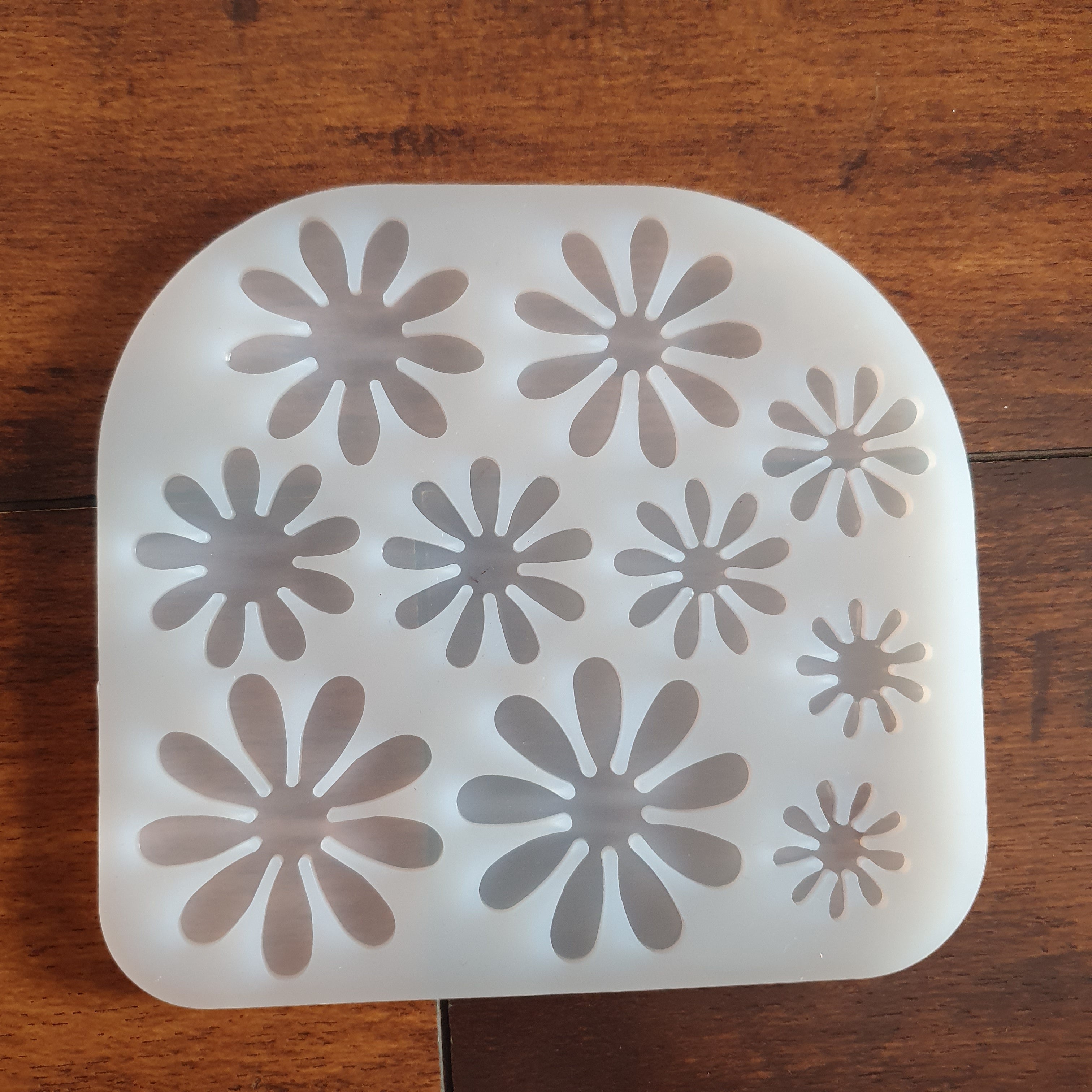 10 Cavity 3D Flower Mould