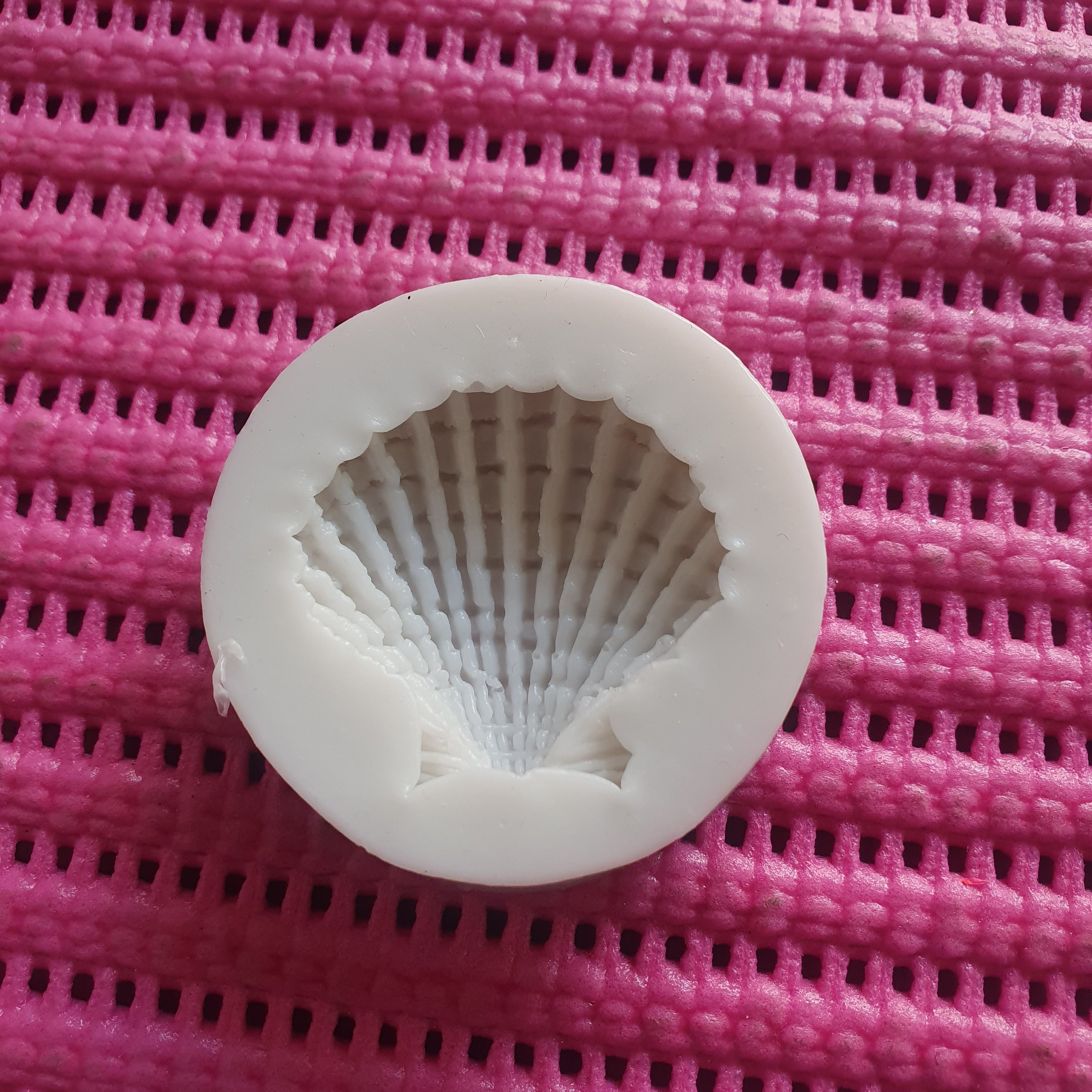 Seashell shaped handmade mould