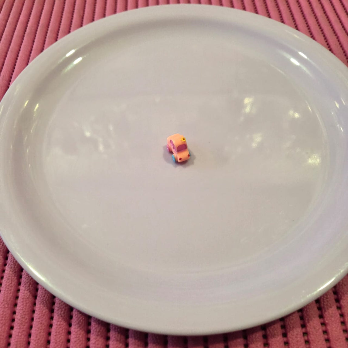 Pink Car Miniature
