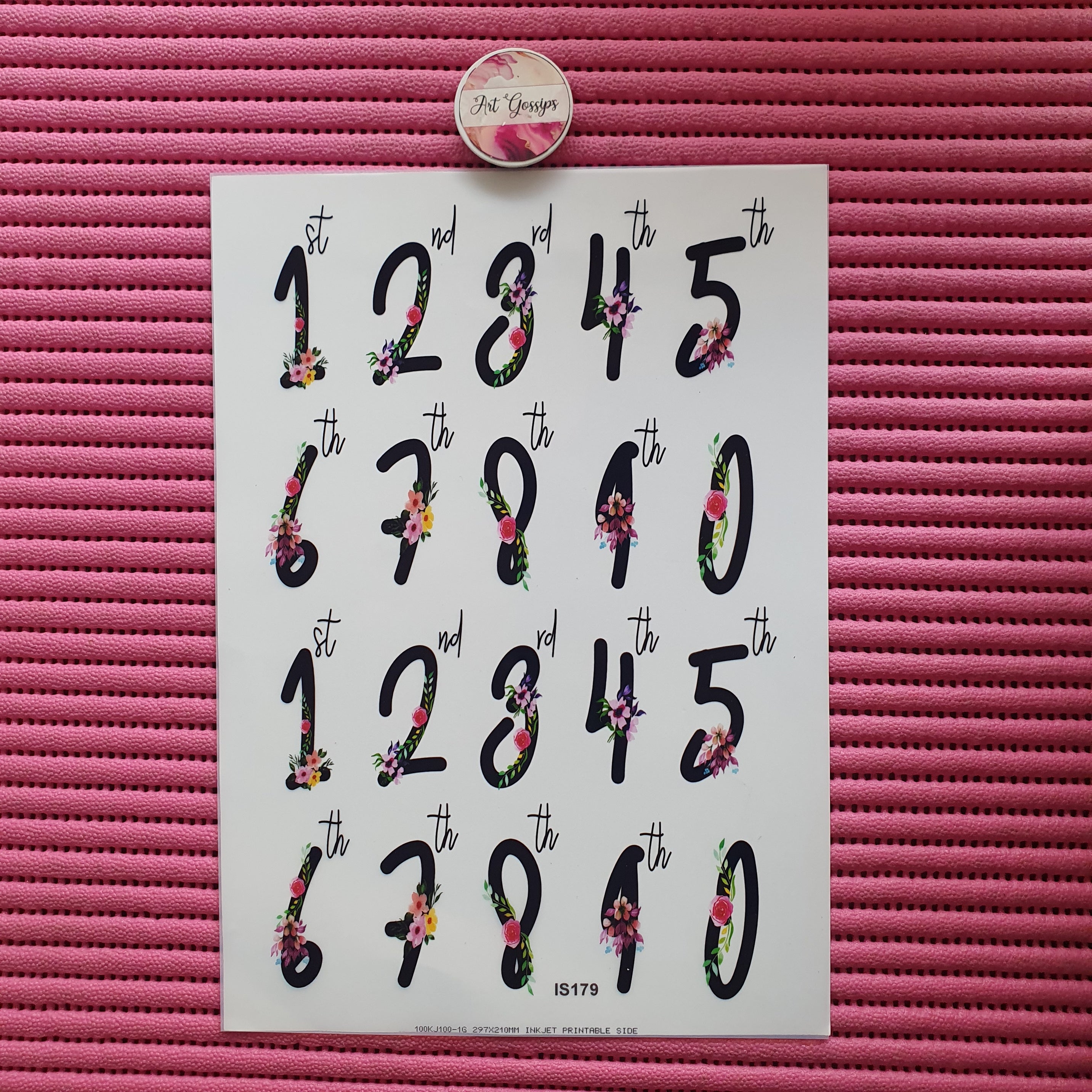 insert sheet IS179