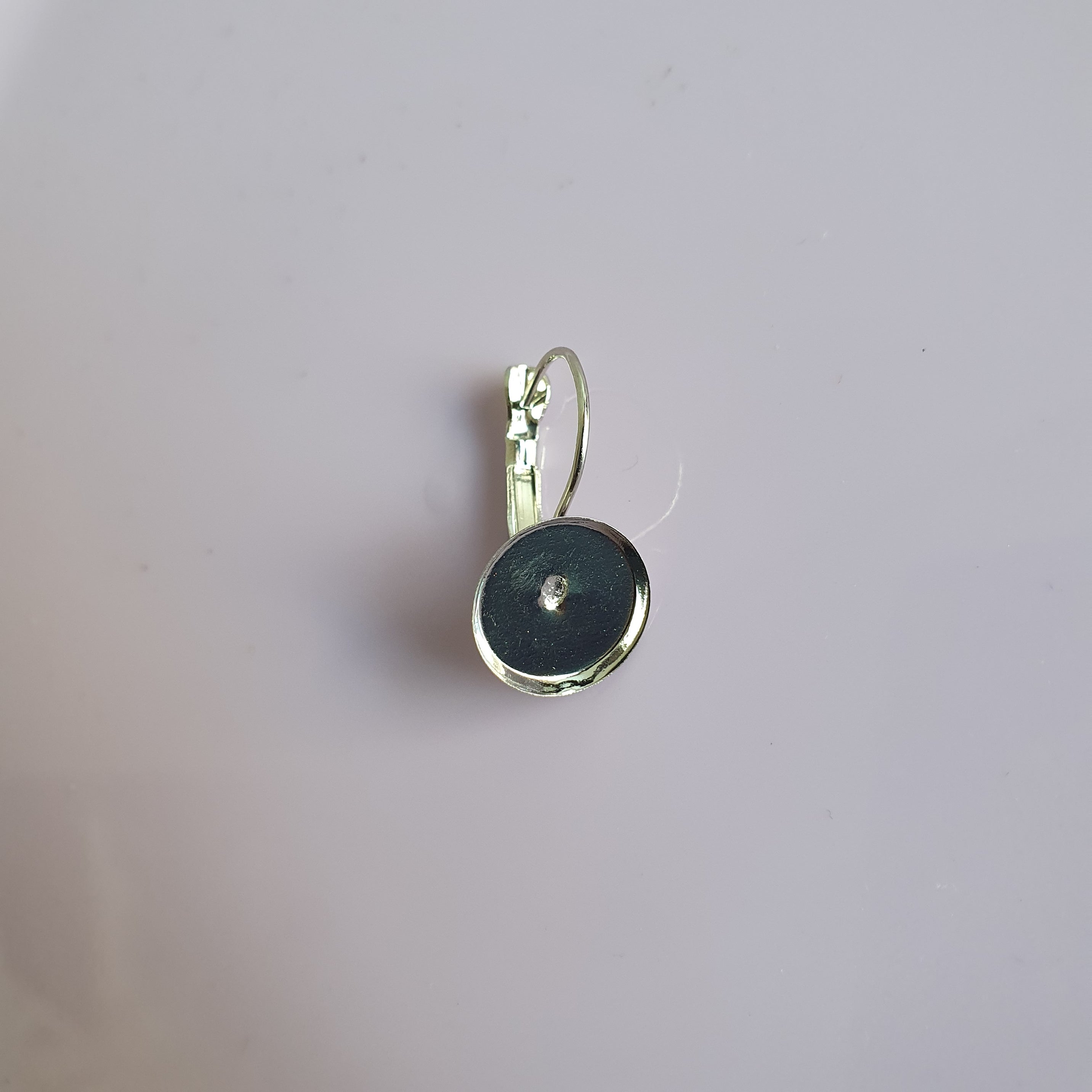 Earring clip silver