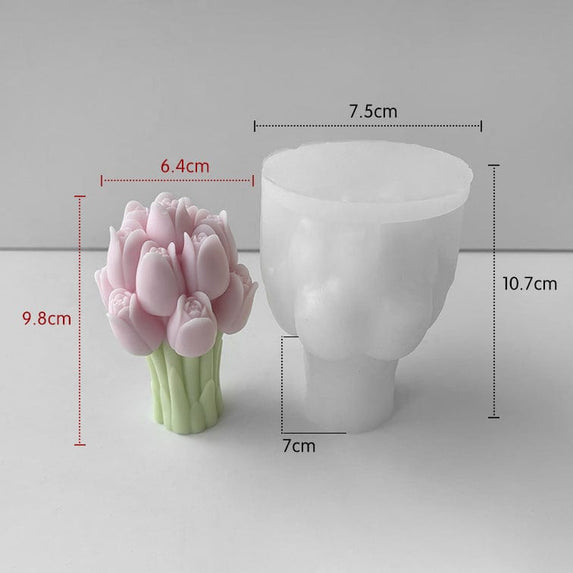 Tulip Bouquet Mould