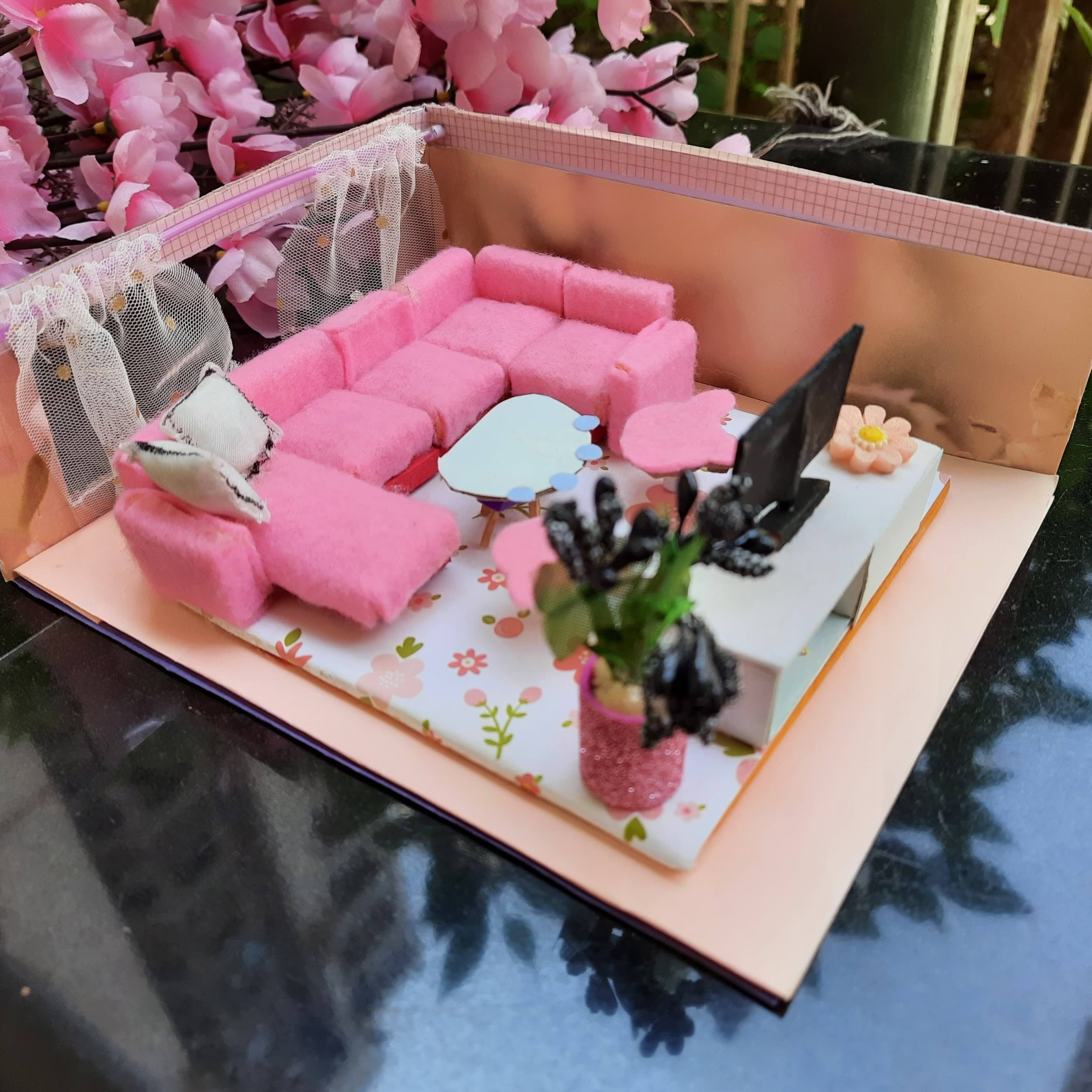 Catty living Room Miniature Dry kit