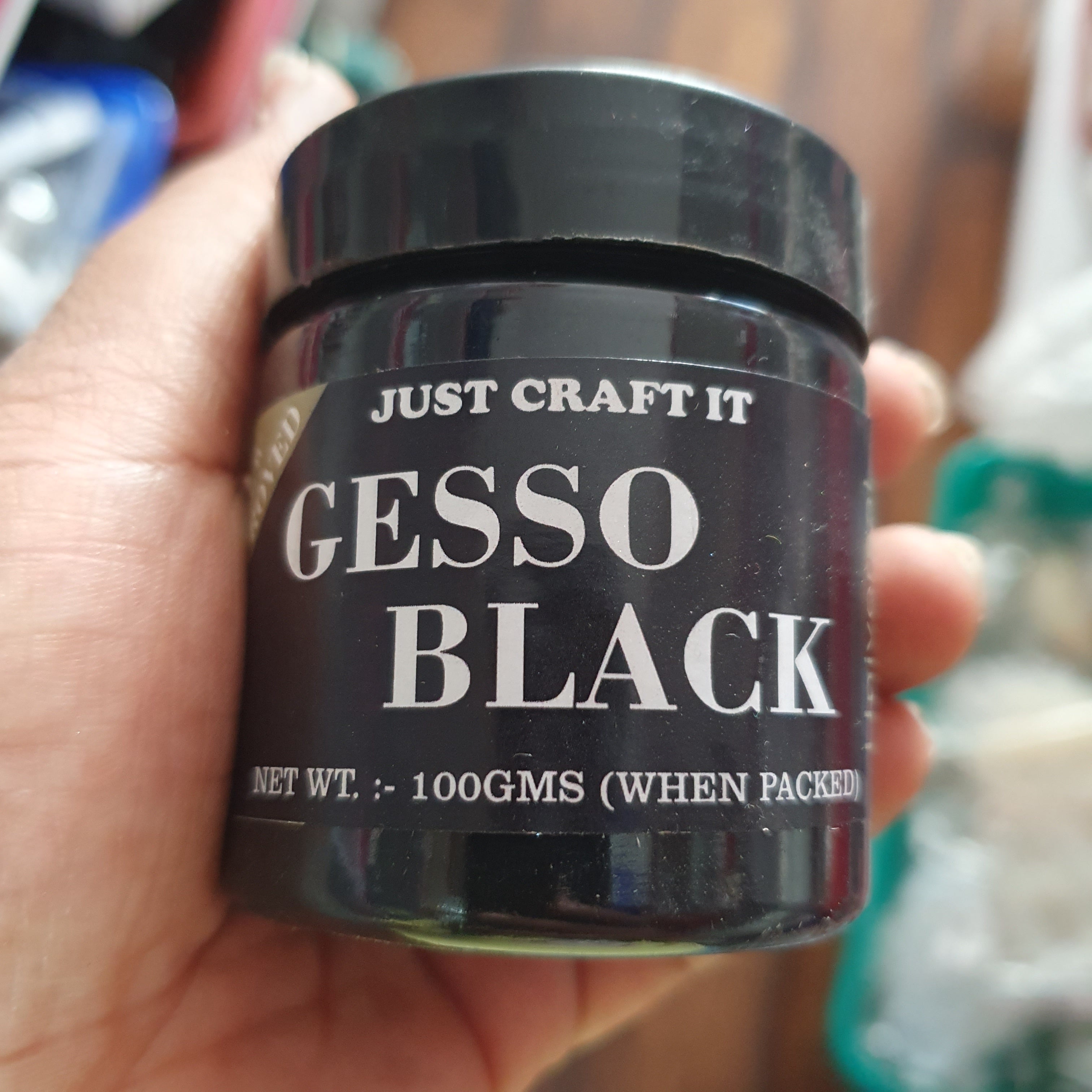 Black gesso