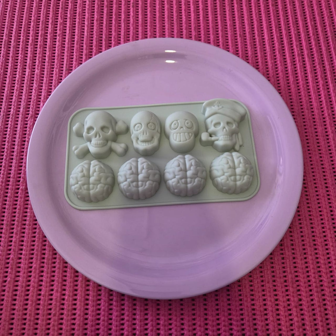 8" Cavity Brain & Skull Mould