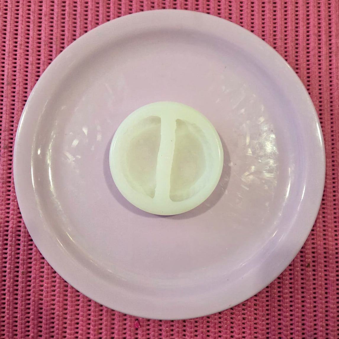2 Cavity Gujiya Shape Candle Mould
