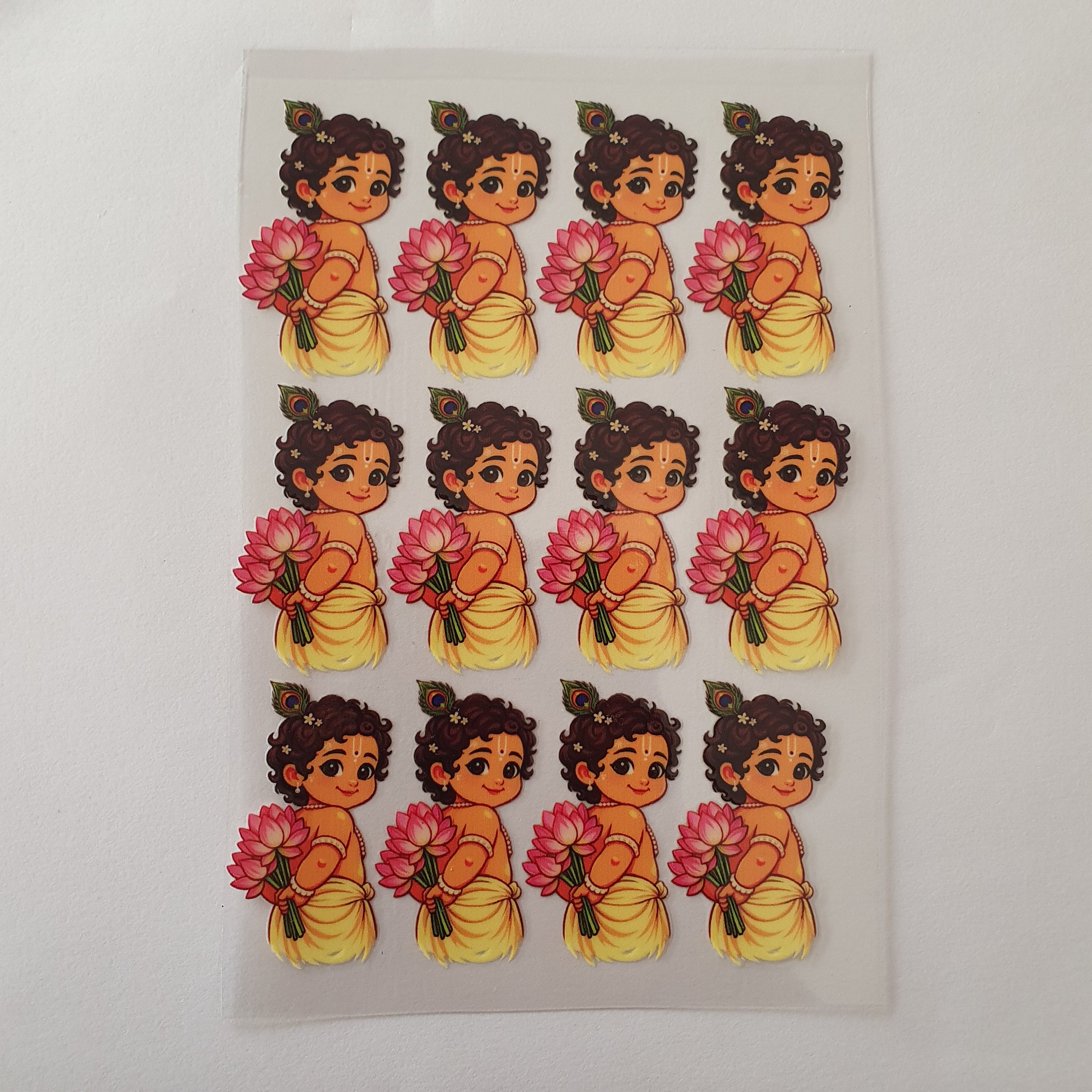 Little Krishna Dtf Stickers