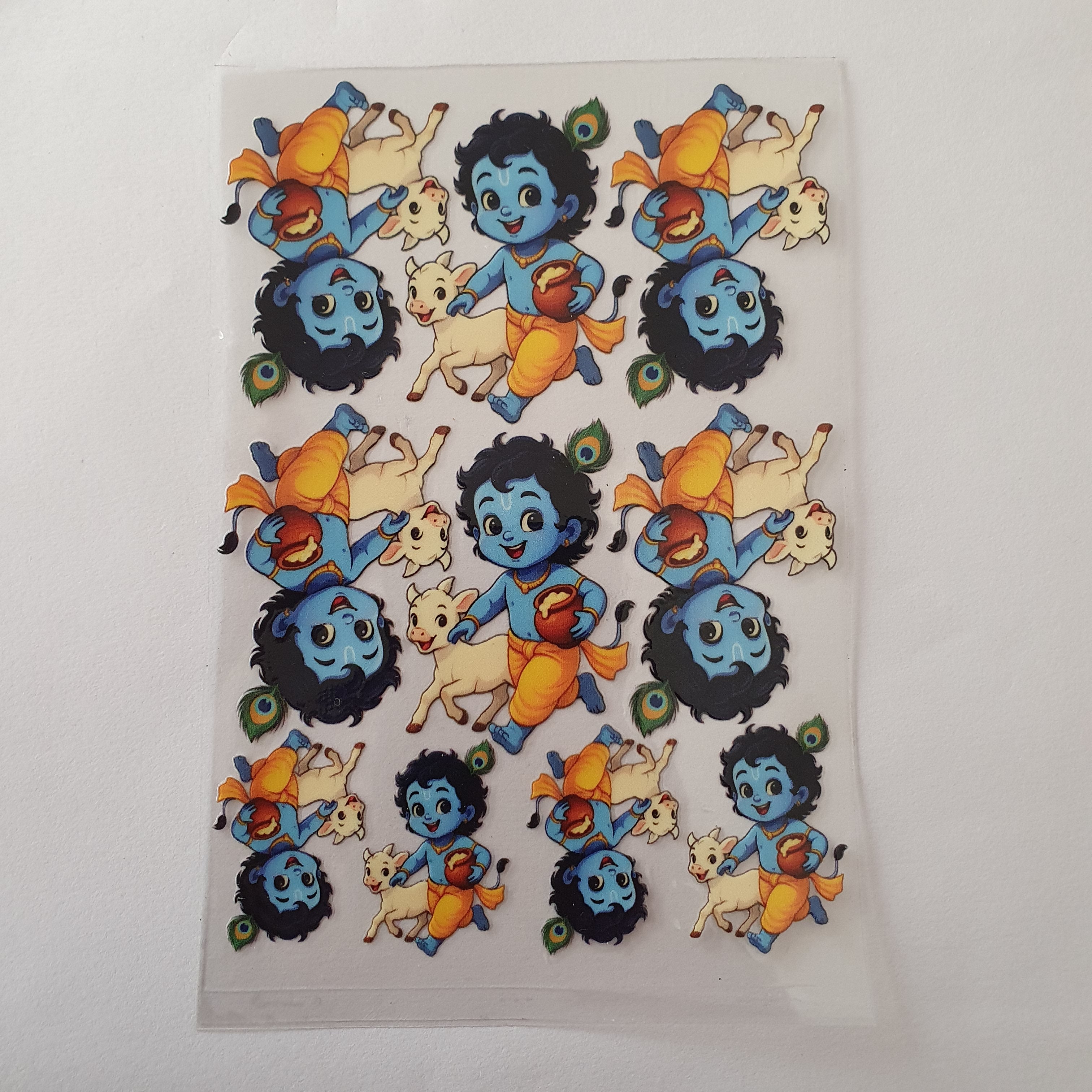 Little Krishna Dtf Stickers