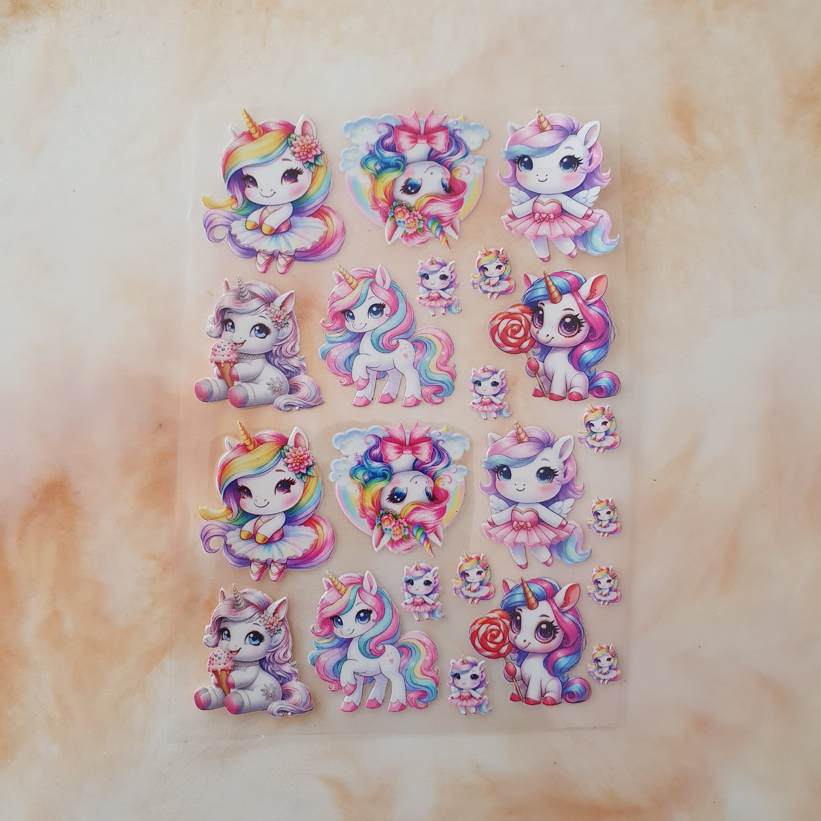 unicorn Dtf Stickers