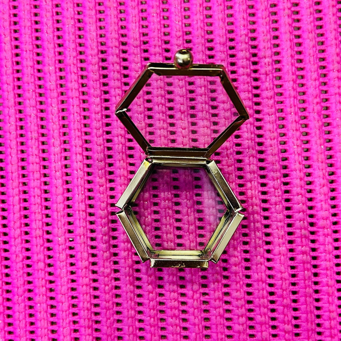 2×2" Hexagon Vintage Box