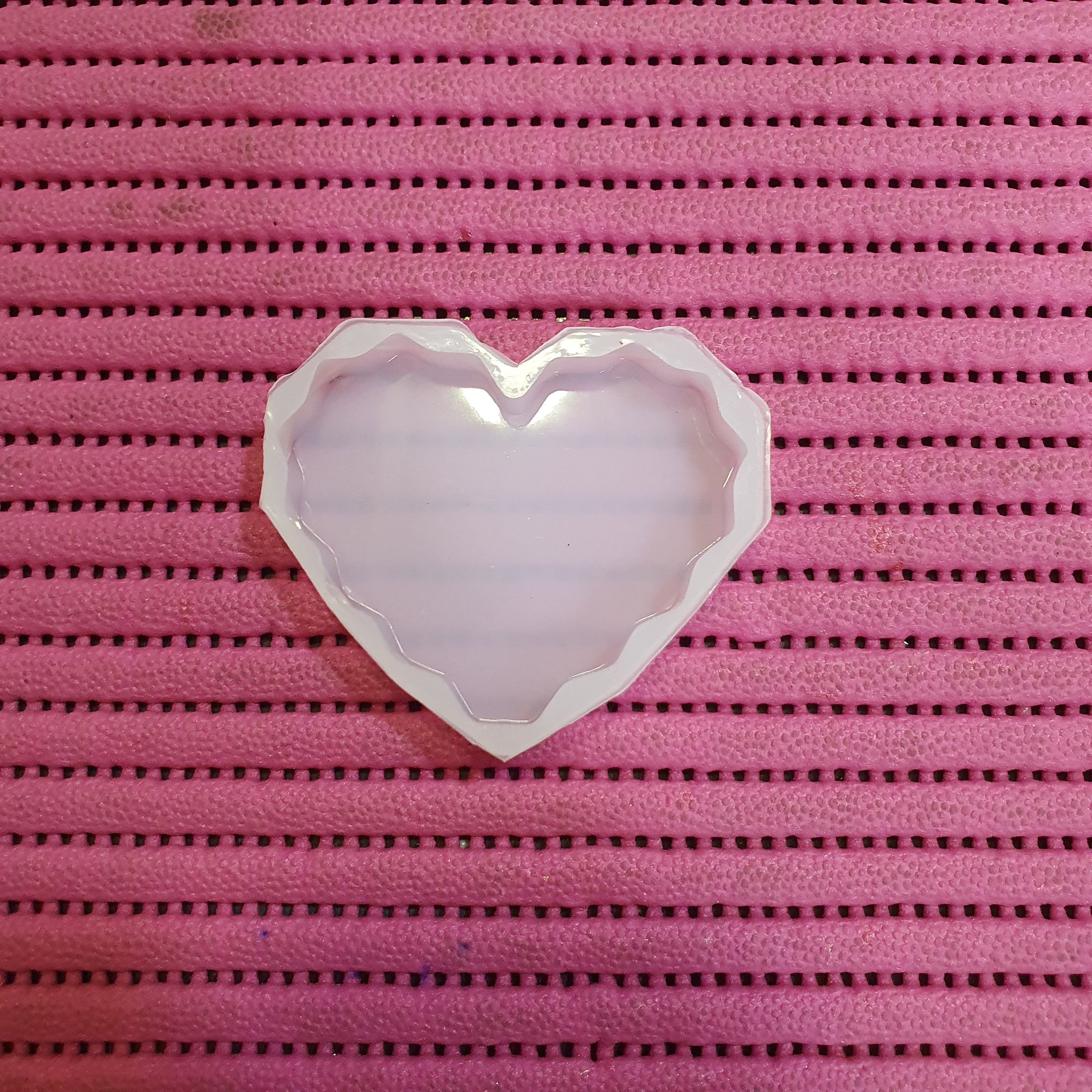 3" Diamond Heart Mould