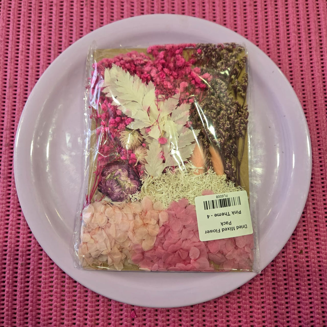 Dried Mixed Flower Pink Theme-4