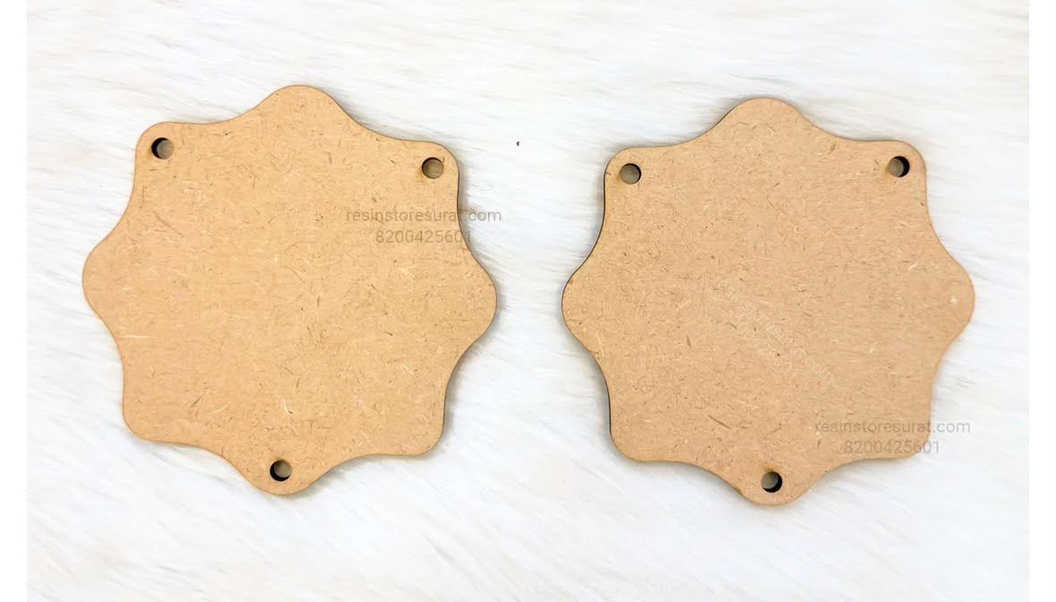MDF Base For Shubh labh And Toran