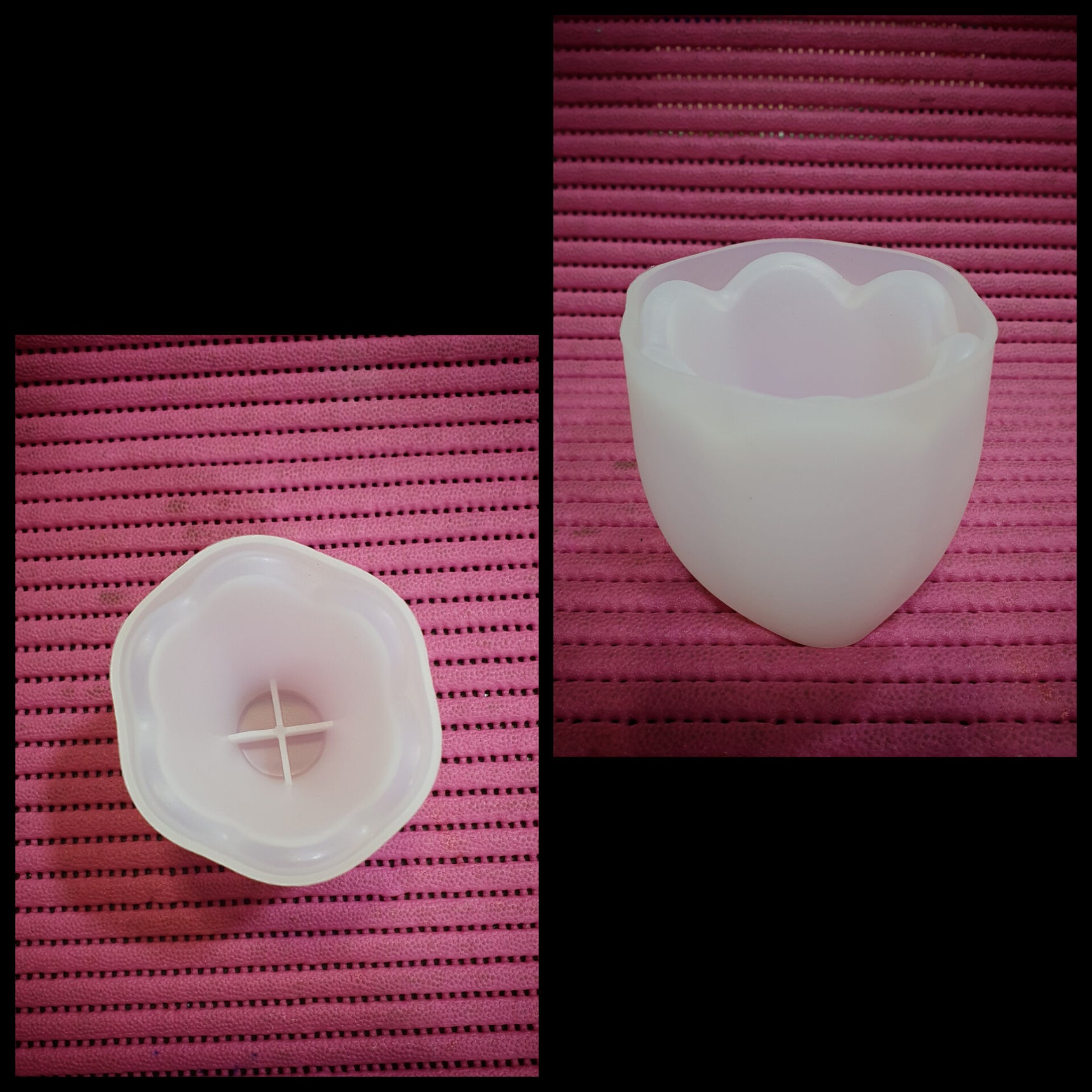 Patel Flower Candle Jar Mould