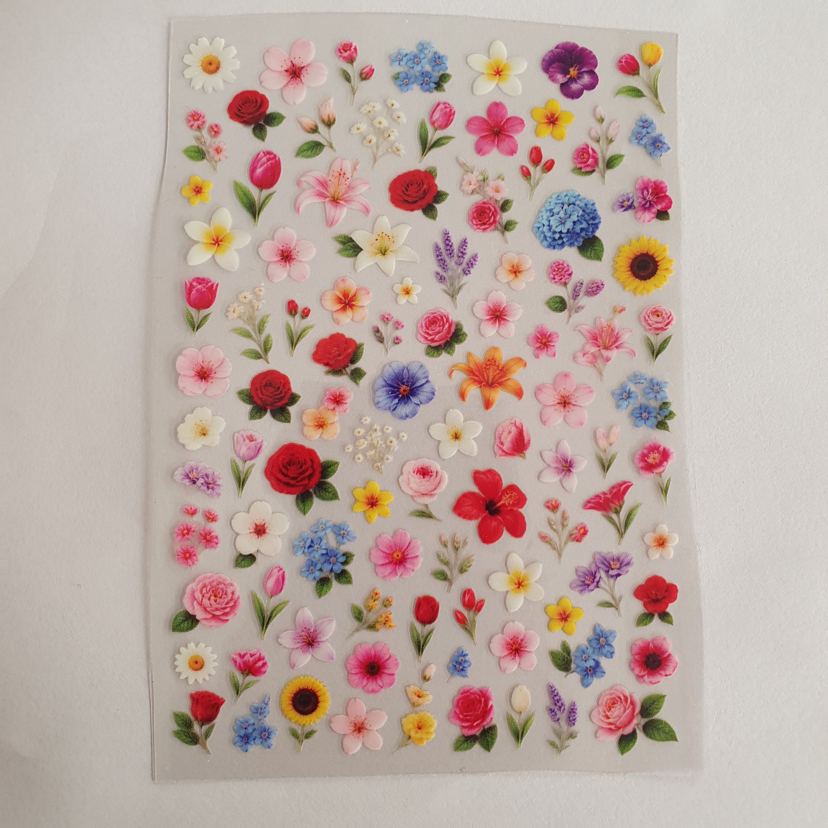 Small Multi Flower Dtf Sticker