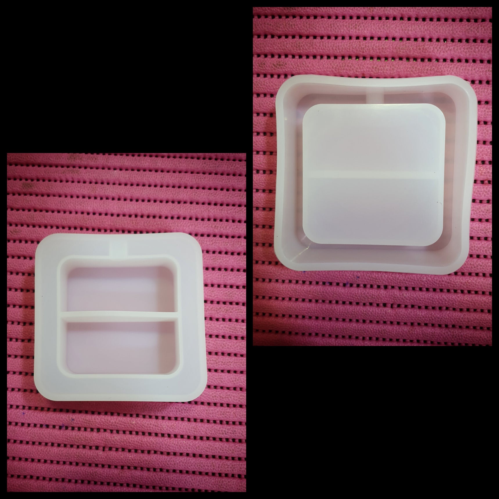 3.75" Square Ash Tray & Bowl Mould