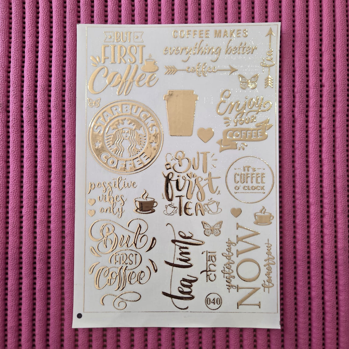 Embossed Sheet A-040