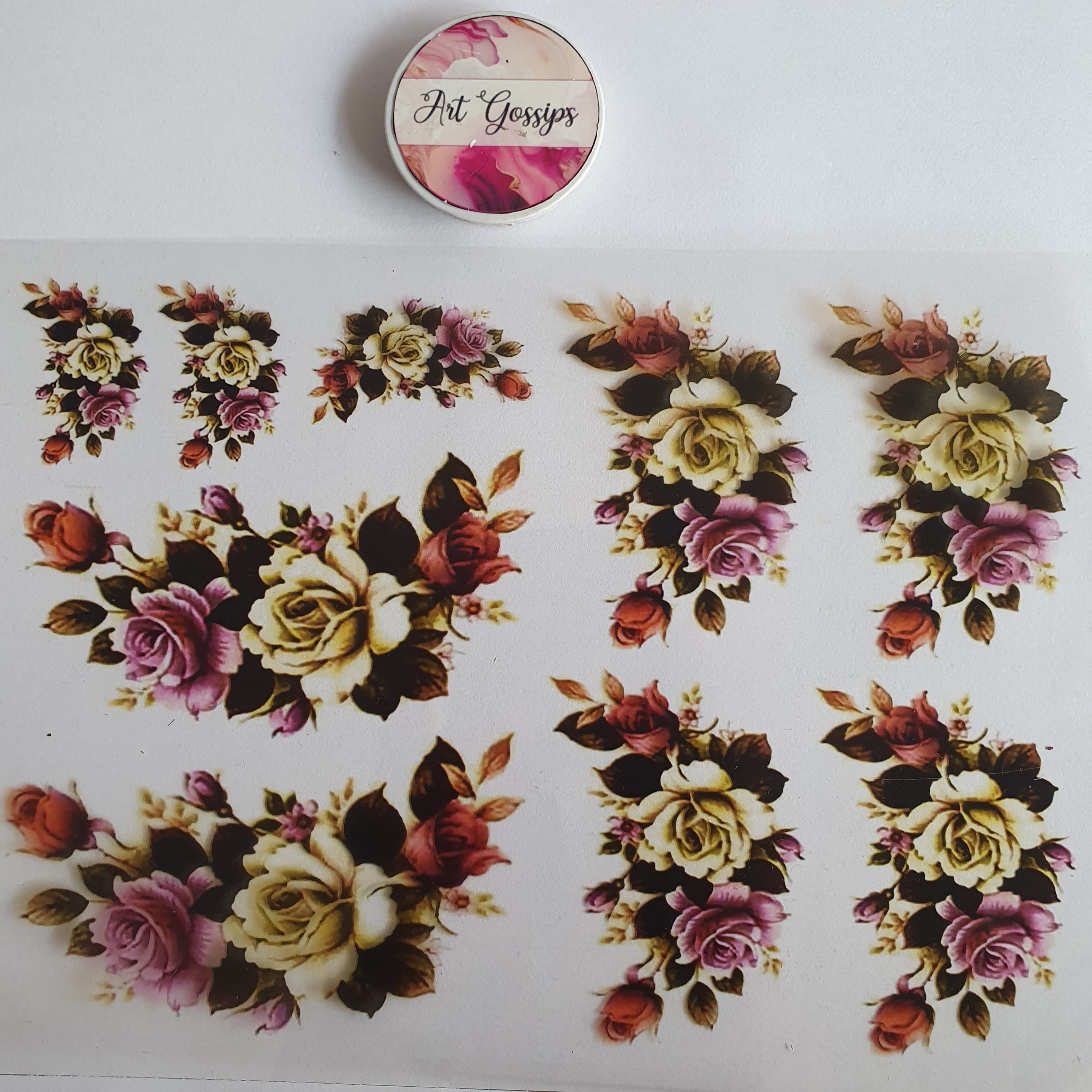 insert sheet flower