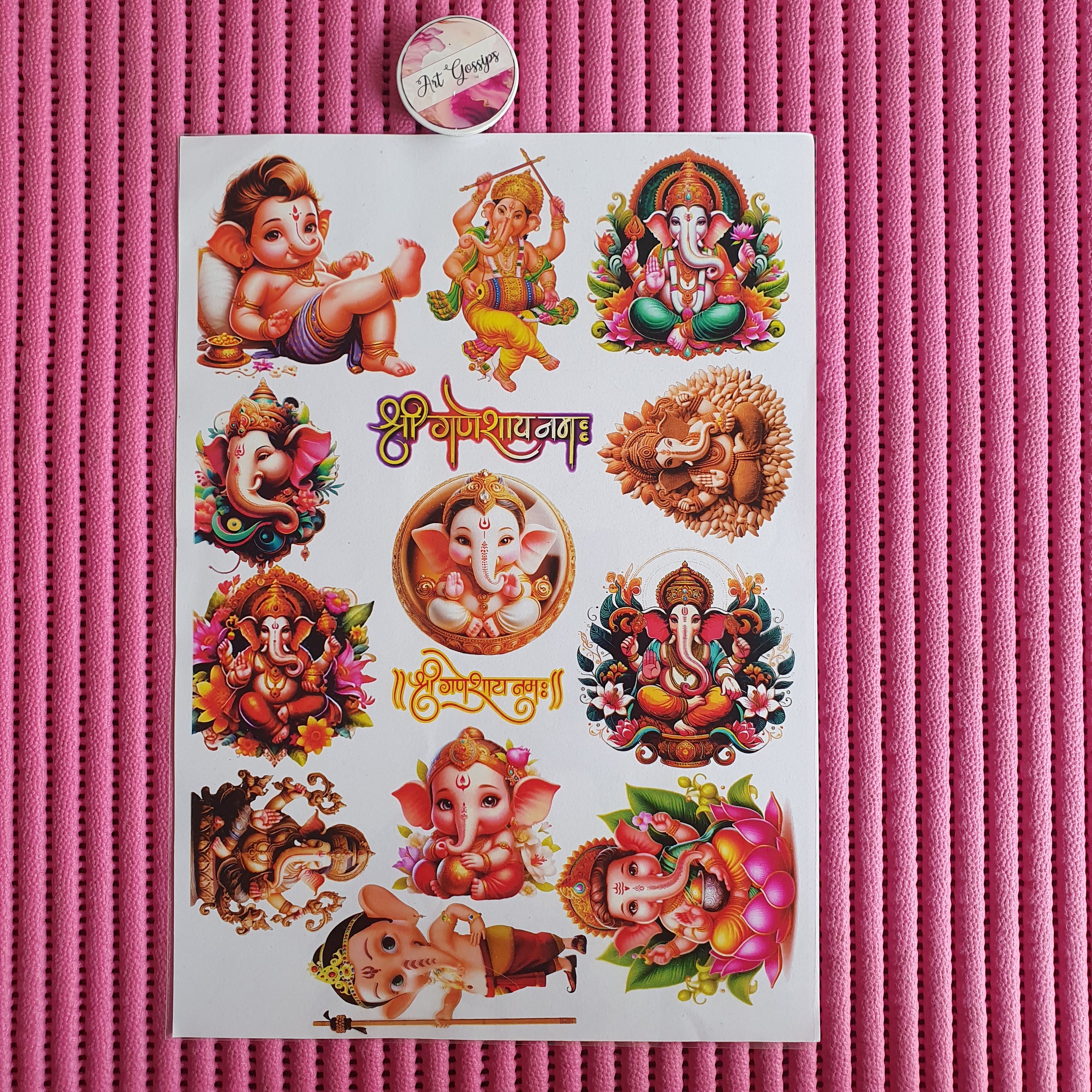 insert sheet ganeshji