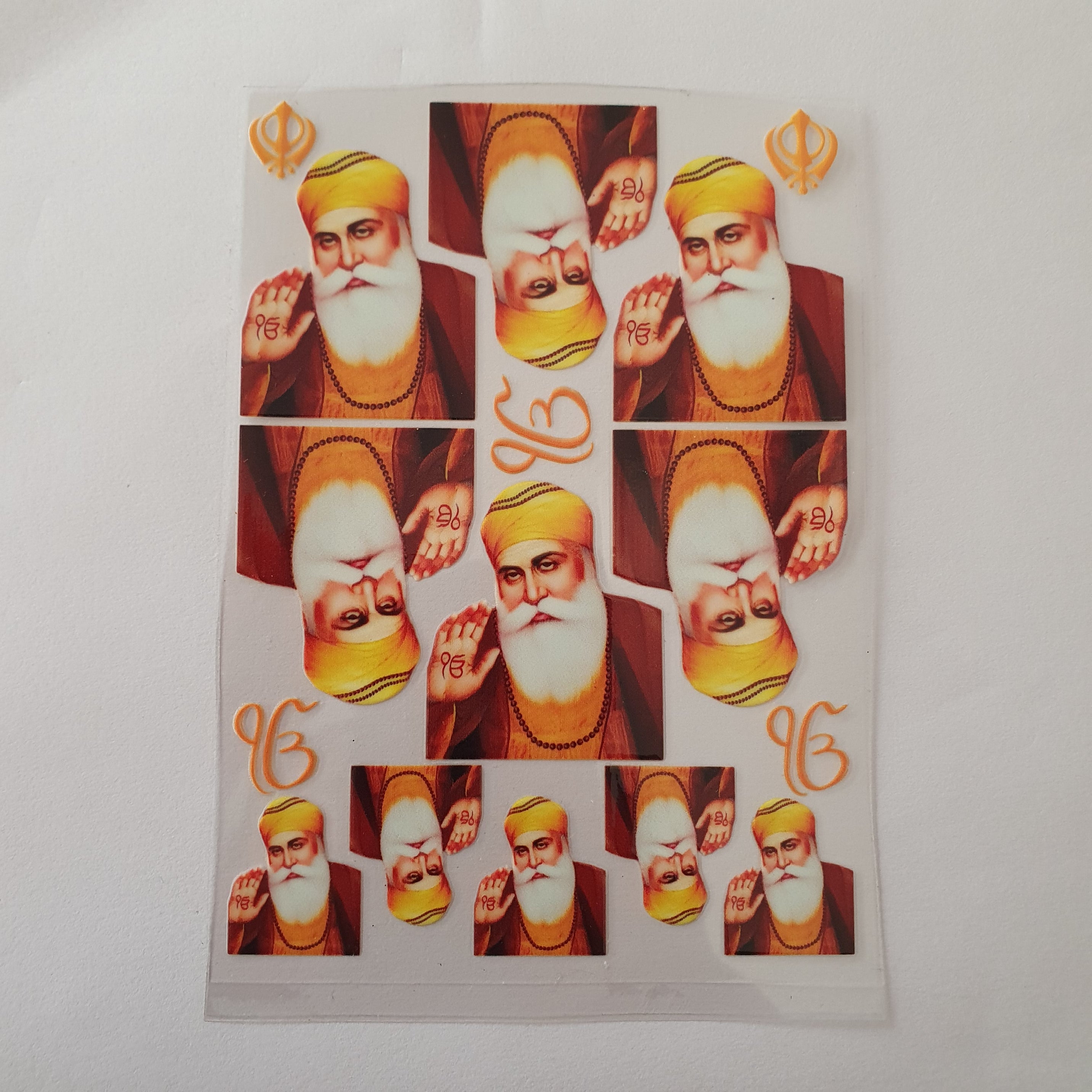 Guru Nanak Dev Ji Dtf Stickers