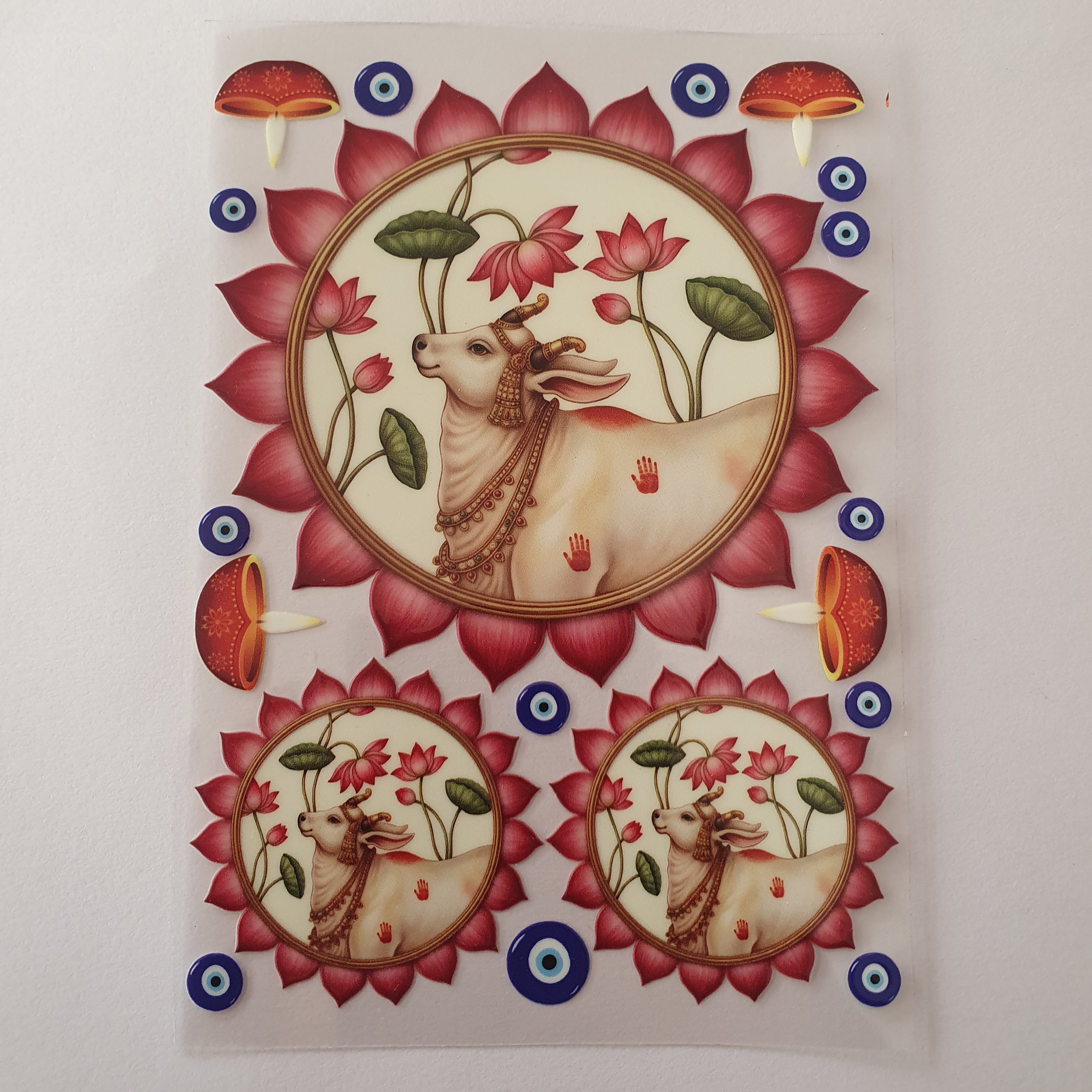 Pichwai  DTF Stickers
