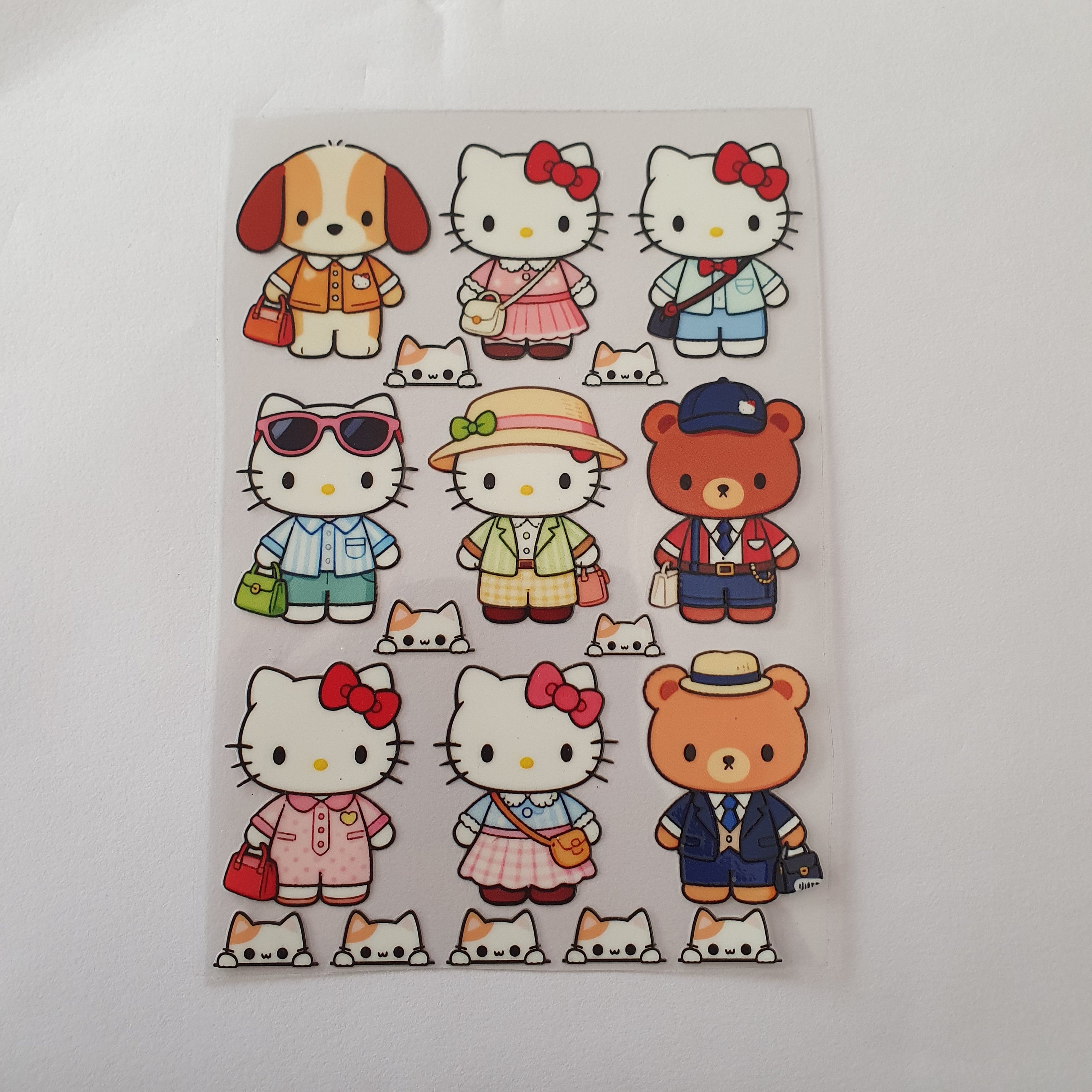 Hello Kitty Dtf Stickers